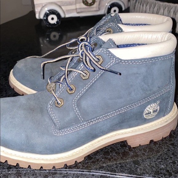 rare grey blue timberlands. only worn a few times - Picture 4 of 5